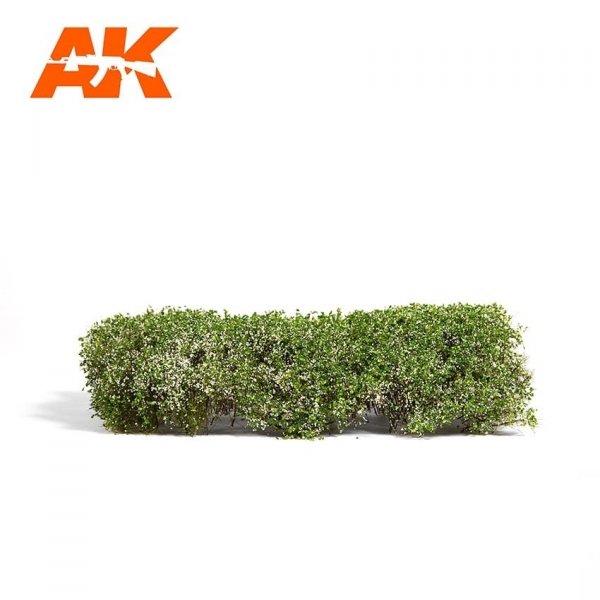 AK Interactive AK8174 BLOMMING WHITE SHRUBBERIES 75MM / 90MM 1/35