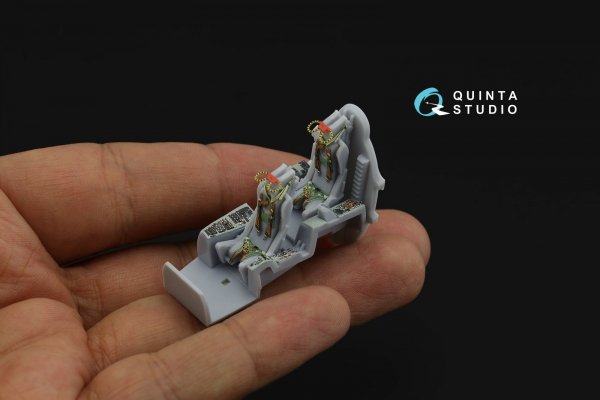 Quinta Studio QD72095 Blackburn Buccaneer S.2C 3D-Printed &amp; coloured Interior on decal paper (Airfix) 1/72