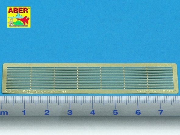 Aber R-06 Narrow weld lines