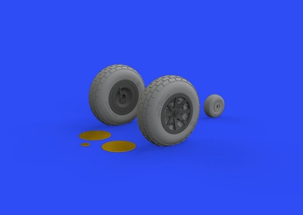 Eduard 632143 P-40N wheels 1/32