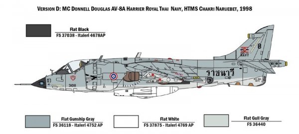 Italeri 1410 AV-8A HARRIER 1/72