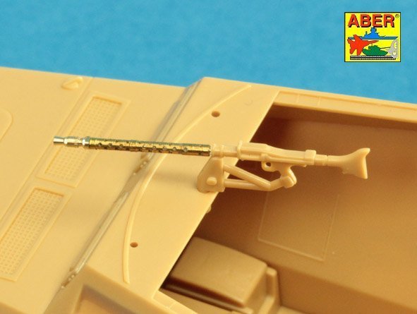 Aber 48L-21 Set of 2 barrels for German machine guns MG34 (1:48)