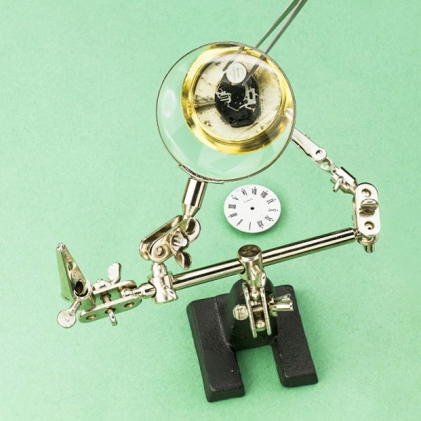 Modelcraft PCL2228 Helping Hands &amp; Glass Magnifier