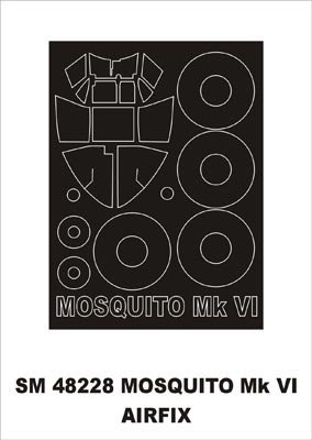Montex SM48228 D.H. Mosquito MkVI AIRFIX