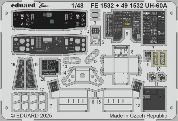 Eduard BIG49458 UH-60A ICM 1/48