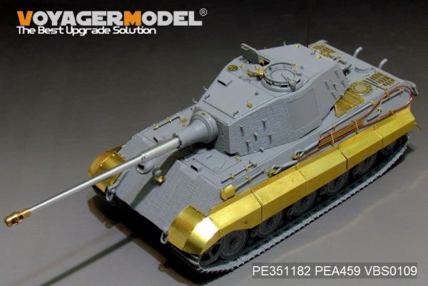 Voyager Model PE351182 WWII German King Tiger (Hensehel Turret)（For DRAGON/ZVEZDA kit） 1/35