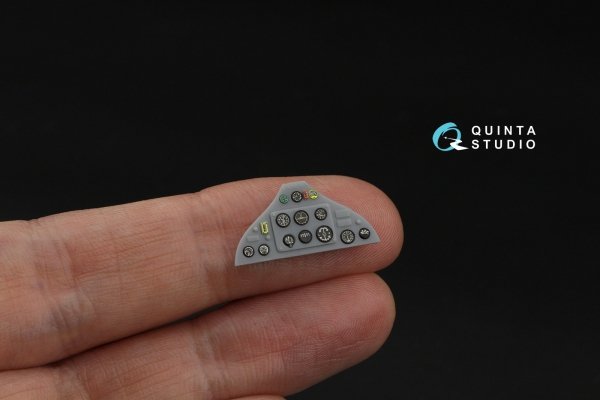 Quinta Studio QD48566 British WWII Cockpit instrument gauges 3D-Printed &amp; coloured Interior on decal paper (All Kits) 1/48