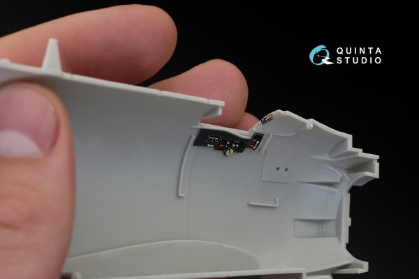 Quinta Studio QD48099 A-1H 3D-Printed &amp; coloured Interior on decal paper (for Tamiya kit) 1/48