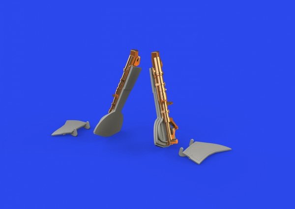 Eduard 648905 Bf 109K-4 undercarriage legs BRONZE Eduard 1/48