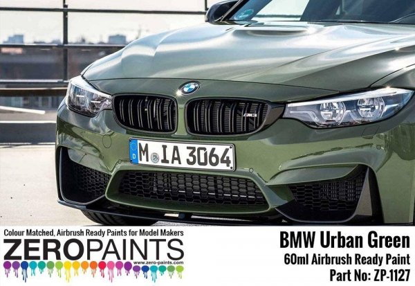 Zero Paints ZP-1127-U BMW Urban Green Paint 60ml