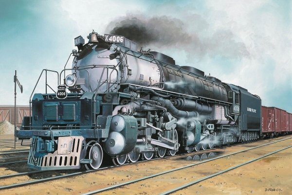 Revell 62165 Big Boy Locomotive Model Set ( H0 ) 1/87
