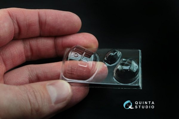 Quinta Studio QC72005 Pe-8 vacuformed clear canopy (for 7264 Zvezda kit) 1/72