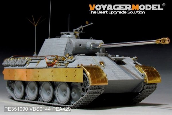 Voyager Model PE351090 WWII German Panther A Mid Version Basic for Dragon 1/35