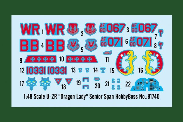 Hobby Boss 81740 U-2R Dragon Lady 1/48