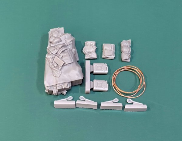 Eureka XXL ER-3577 StuG III Ausf.G - Stowage Set#3 (For Miniart, Dragon, Das Werk, Takom, RFM Kits) 1/35