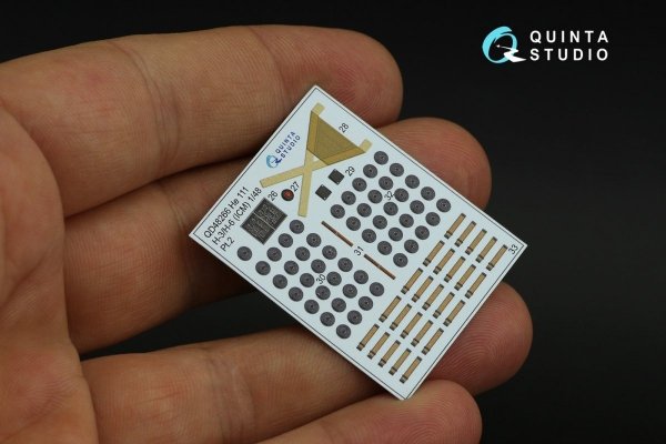 Quinta Studio QD48266 He 111H-3/H-6 3D-Printed &amp; coloured Interior on decal paper ( ICM ) 1/48