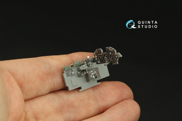 Quinta Studio QD48336 P-47D Thunderbolt Razorback 3D-Printed &amp; coloured Interior on decal paper (Tamiya) 1/48