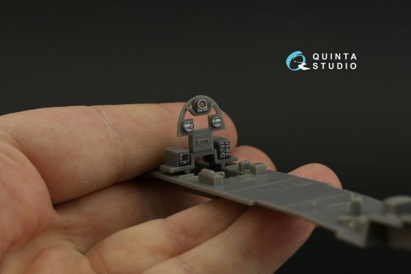 Quinta Studio QDS-48444 Fairey Gannet AS.1_AS.4 3D-Printed coloured Interior on decal paper (Airfix) (Small version) 1/48