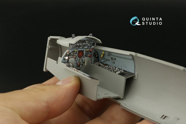 Quinta Studio QD32188 F-104J 3D-Printed coloured Interior on decal paper (Italeri) 1/32