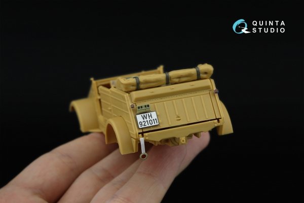 Quinta Studio QD35143 Kubelwagen Type 82 3D-Printed &amp; coloured Interior on decal paper (Hero) 1/35