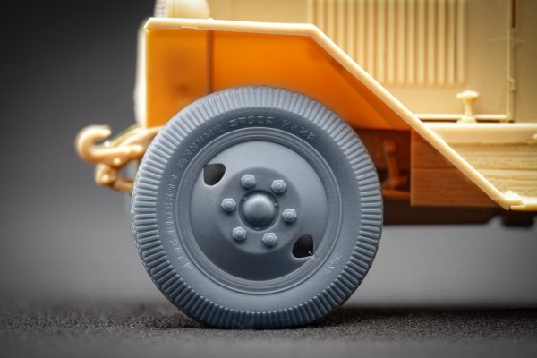 ScaleX WW 35002S ZIS-5 Sagged wheel set (for HobbyBoss) 1/35
