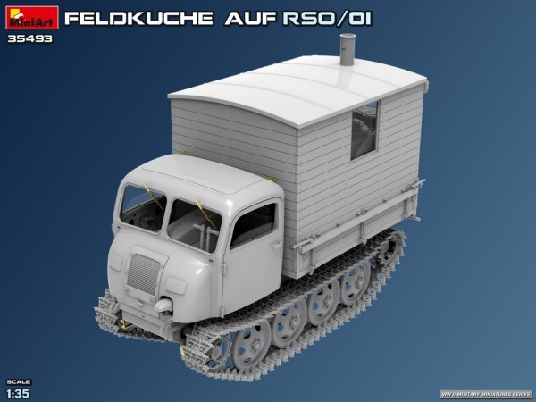 MiniArt 35493 35429 Feldküche Auf RSO/01 1/35