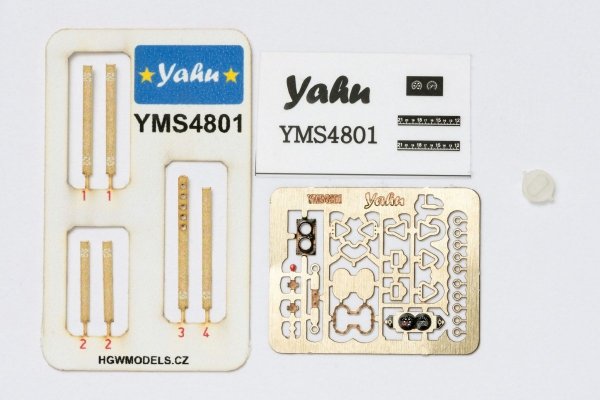 Yahu YMS4801 PZL P.11 / PZL P.24 set (Mirage) 1:48