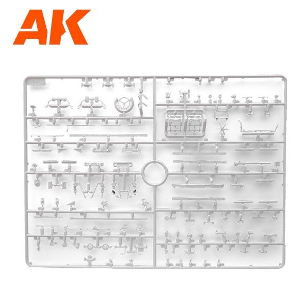 AK Interactive AK35505 UNIMOG S 404 EUROPE &amp; AFRICA 1/35