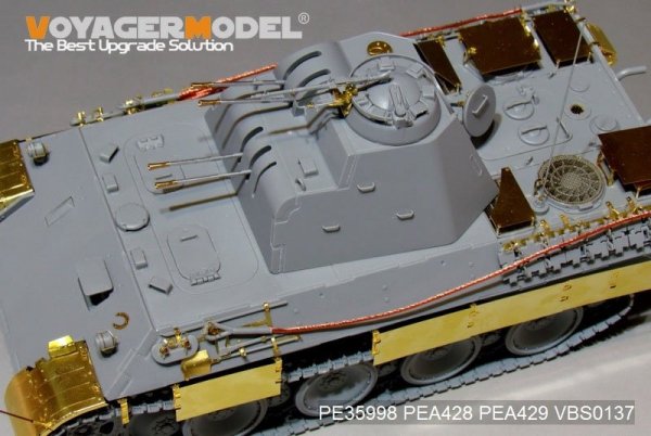 Voyager Model PE35998 WWII German FlaKPanzer V FlaKvierling 20mm MG 151/20 Basic For TAKOM 2105 1/35
