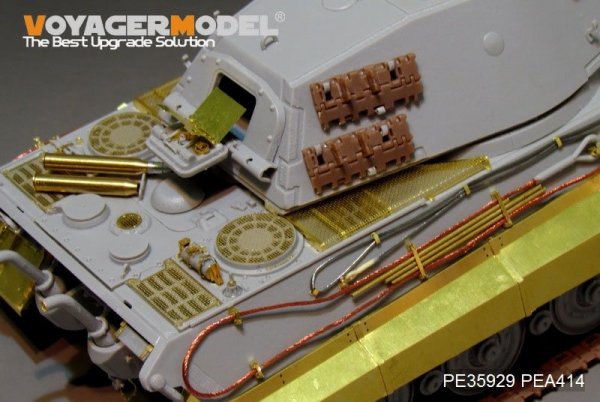Voyager Model PE35929 WWII German King Tiger (Porsche Turret) For HOBBYBOSS 84530 1/35
