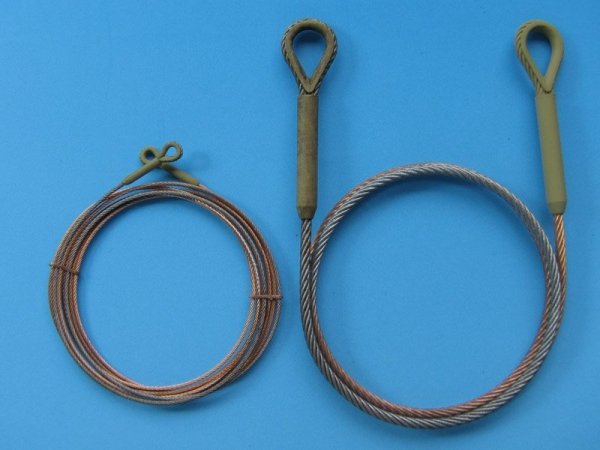 Eureka XXL ER-2502 Towing cable for Pz.Kpfw.VI Tiger Ausf.E Tank 1/25