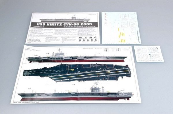 Trumpeter 05739 USS NIMITZ CVN-68 2005 1/700