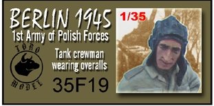 Toro 35F19 Berlin 1945 - Czołgista w Kominezonie 1/35