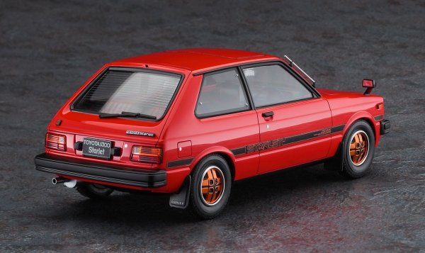 Hasegawa HC63-21163 Toyota Starlet KP61 S (3 Door) Middle Version (1980)