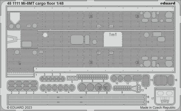 Eduard BIG49379 Mi-8MT CARGO INTERIOR TRUMPETER 1/48