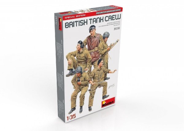Miniart 35332 BRITISH TANK CREW. SPECIAL EDITION 1/35