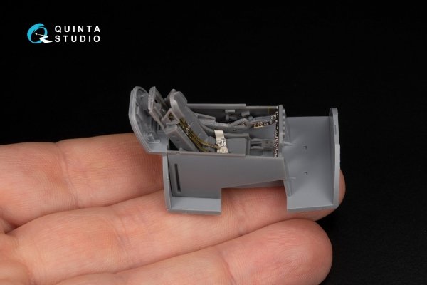 Quinta Studio QD48548 Super Mystere B2 Early 3D-Printed &amp; coloured Interior on decal paper (Azur/Special Hobby) 1/48