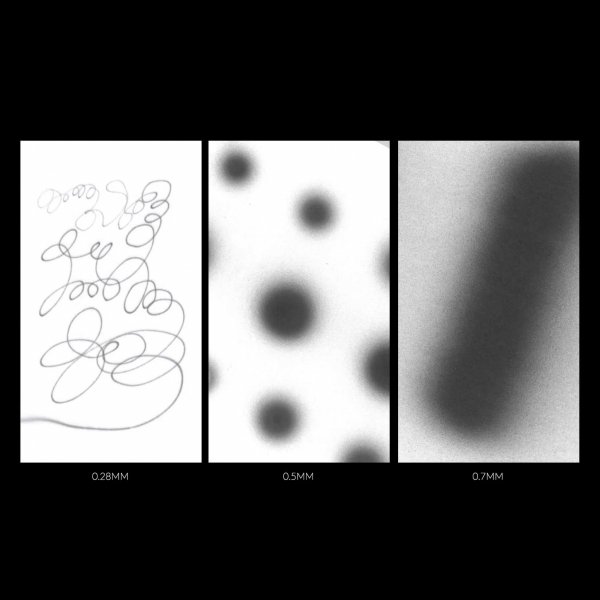 Gaahleri 42564 Ace Series GHAC-Swallowtail &amp; Barbatos Rex 0,28 &amp; 0,5 &amp; 0,7 mm Airbrush