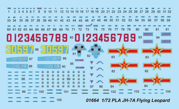 Trumpeter 01664 PLA JH-7A Flying Leopard (1:72)