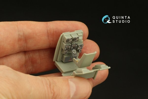 Quinta Studio QD48353 Me 410 3D-Printed &amp; coloured Interior on decal paper (Meng) 1/48