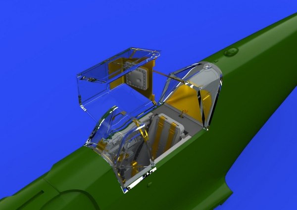 Eduard 648330 Bf 109F cockpit w/ early seat EDUARD 1/48