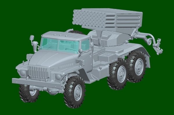 Hobby Boss 82932 Russian BM-21 &quot;Hail&quot; self-propelled rocket launcher late model 1/72