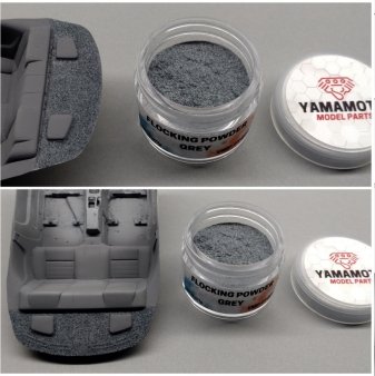 Yamamoto YMPF004 Flocking Powder Grey