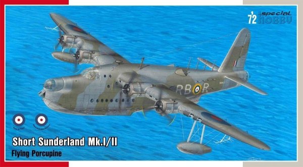 Special Hobby 72438 Short Sunderland Mk.I/II ‘The Flying Porcupine’ 1/72