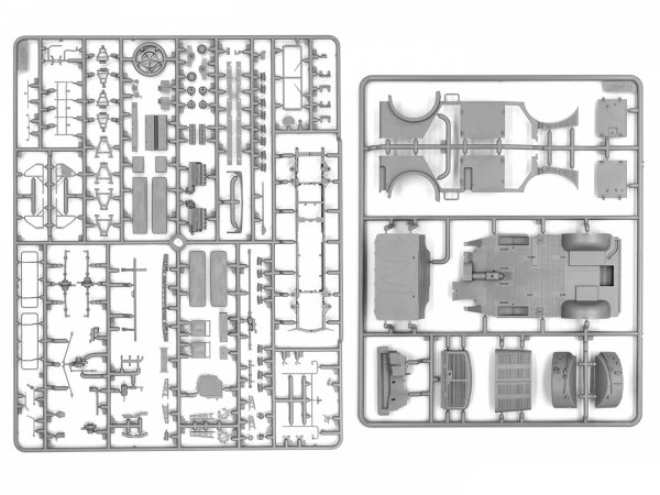 ICM DS3526 Wehrmacht Self-propelled AA vehicles 1/35