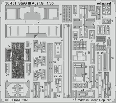 Eduard 36451 StuG III Ausf.G TAKOM 1/35