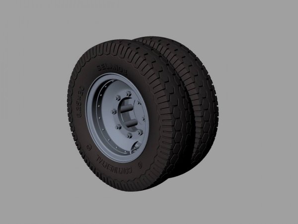 Panzer Art RE35-454 M-35 ADGZ-Daimler road wheels (Fulda) 1/35