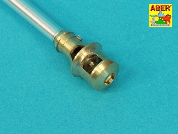 Aber 16l-32 Late muzzle brake for barrels in / późny hamulec do luf używanych w: PzKpfw. IV, Ausf. H: StuG. III, Ausf. G-Late, PaK 40 Middle 1/16