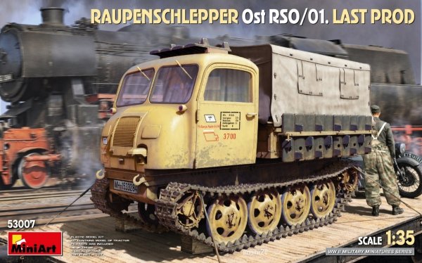 MiniArt 53007 RAUPENSCHLEPPER Ost RSO/01. LAST PROD 1/35