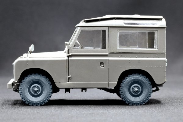 ScaleX WM 35020S L. Rover 88 6.5 small Sagged wheel set (for AK-Interactive) 1/35